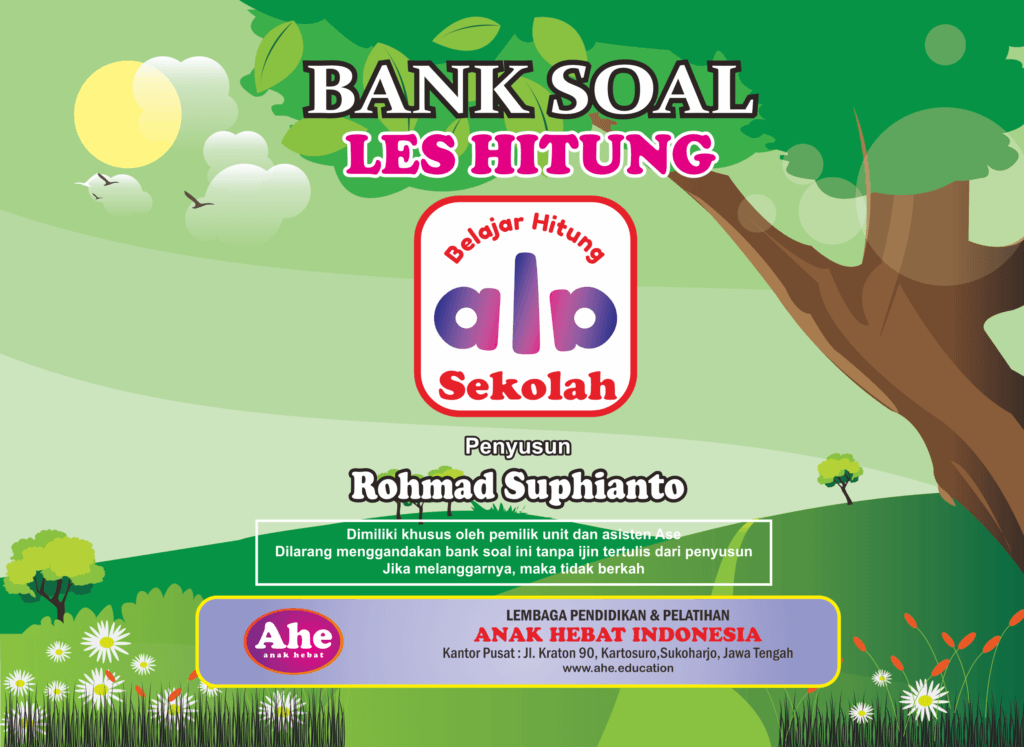 AHE, Ala Sekolah, Belajar hitung, AHE Publisher