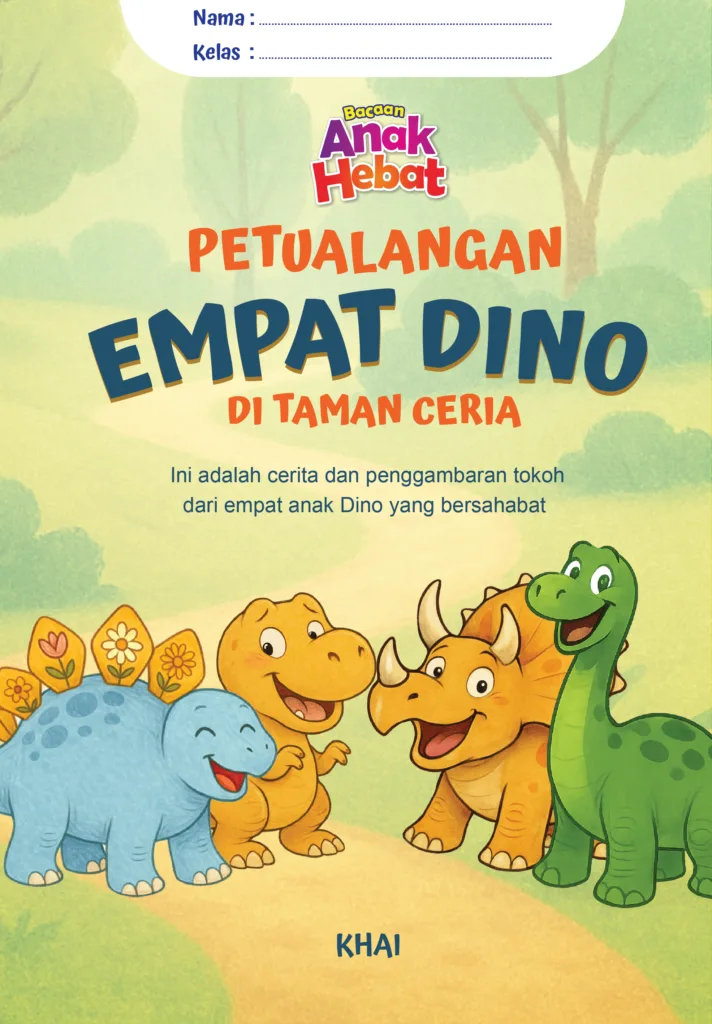 AHE Publisher, Bacaan Anak Hebat, AHE, Dinosaurus, Petualangan